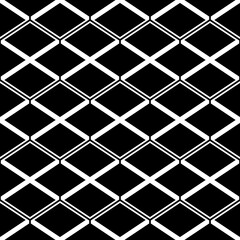 Seamless mosaic pattern. Rhombuses ornament. Lozenges grid background. Ancient ethnic motif. Grate wallpaper. Parquet backdrop. Digital paper, web design, textile print. Diamonds vector illustration.