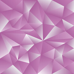 Abstract pink triangles paint background