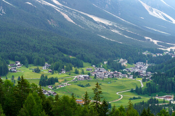 View of Cortina d Ampezzo, Dolomites, Italy