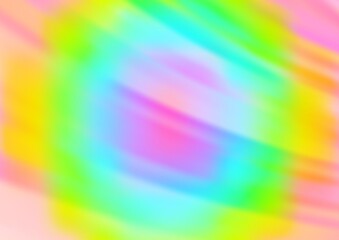 Light Multicolor, Rainbow vector texture with colored lines.