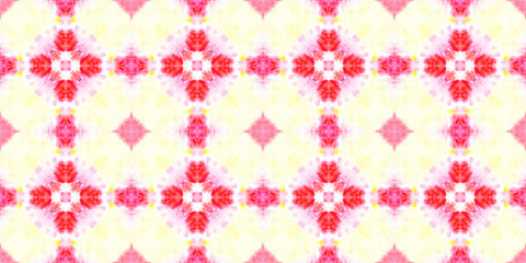 Watercolor Geometric Tile. 