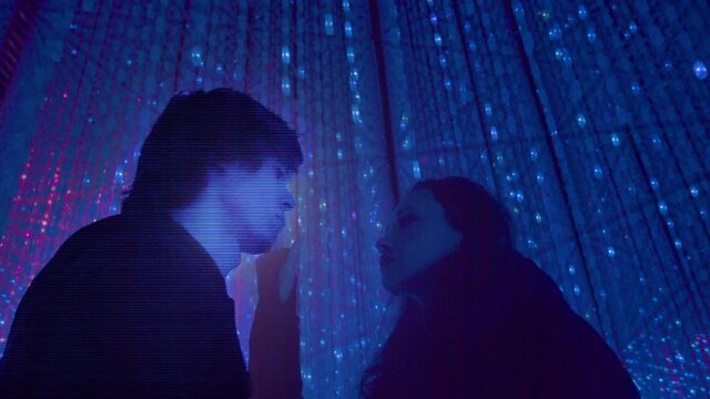 couple dancing in nightclub