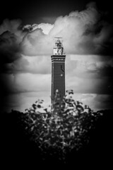 Black & white lighthouse Ouddorp Holland