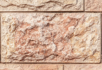 abstract background of stone wall texture close up