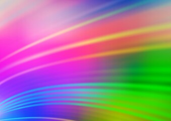 Obraz premium Light Multicolor, Rainbow vector abstract background.