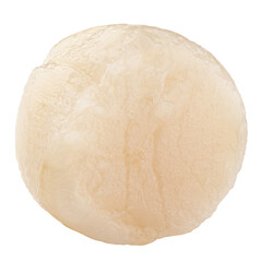 scallop isolated on white background, clipping path, full depth of field