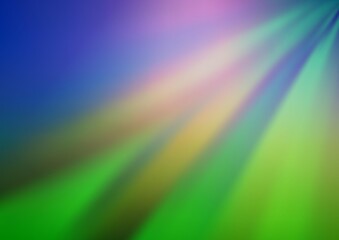 Light Blue, Green vector bokeh pattern.