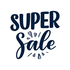 Black friday lettering in modern calligraphy style. Slogan for promotion template and sale banner. Vector