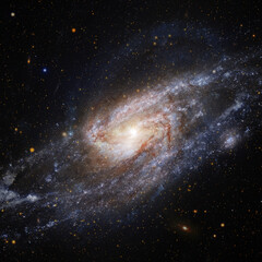 Fototapeta na wymiar Spiral Galaxy. Elements of this image furnished by NASA