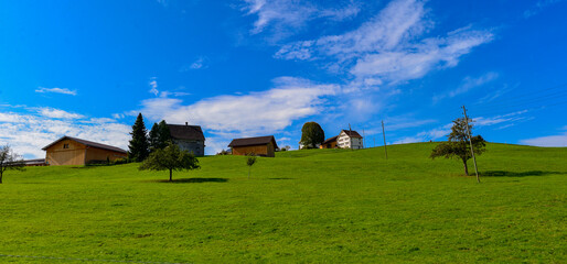 Obraz premium Herbststimmung im Kanton Appenzell Ausserrhoden / Schweiz