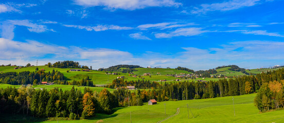 Herbststimmung im Kanton Appenzell Ausserrhoden / Schweiz