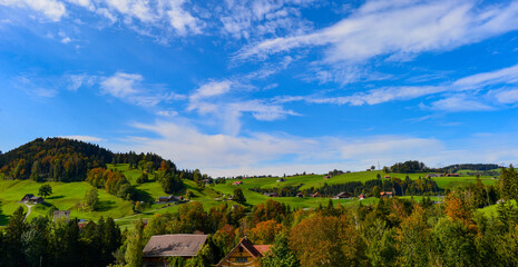 Herbststimmung im Kanton Appenzell Ausserrhoden / Schweiz
