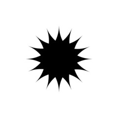 Coronavirus Bacteria Cell Icon, 2019-nCoV, Covid-2019, Covid-19 Novel Coronavirus Bacteria. No Infection and Stop Coronavirus Concepts. Dangerous Coronavirus Cell in China, Wuhan. Isolated Vector Icon