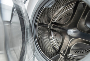 Clean Washing Machine Drum Interior