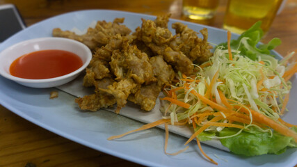 Tasty food of thailand in Chiang Mai