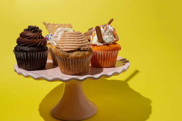 Cupcakes on Table