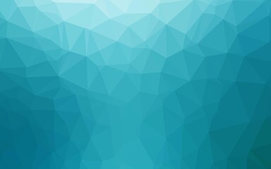 Light BLUE vector abstract polygonal layout.