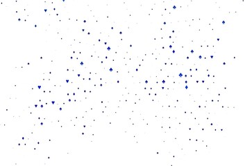 Light BLUE vector layout with elements of cards.