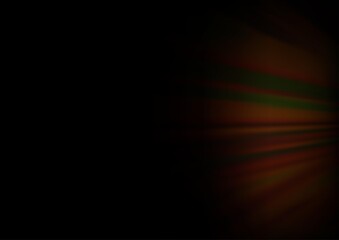 Dark Black vector bokeh and colorful pattern.