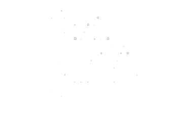 Light BLUE vector layout with circle spots, cubes.