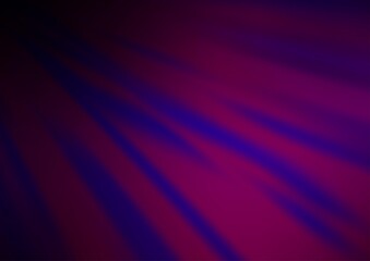 Dark Purple vector blurred and colored background.