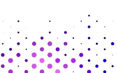 Light Purple vector texture with disks.