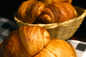 Colombian bread. roll bread. puff pastry