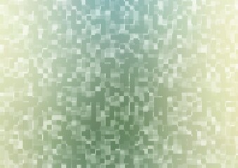 Light Blue, Green vector template with crystals, rectangles.
