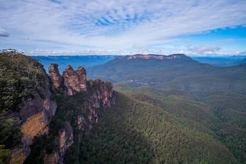 Cercles muraux Trois sœurs view of the Blue Mountains in Australia