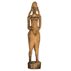 African wooden figurine