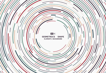 Abstract round line pattern design artwork of cover pattern design artwork background. 