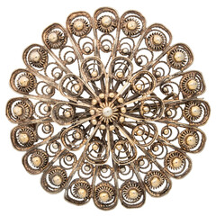 Antique silver brooch