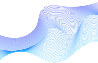 Abstract colorful wave element for design. Stylized line art background.Vector illustration.