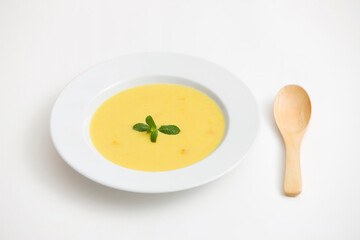 soup in dish