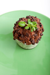 chocolate chip cupcake