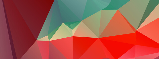 Abstract Color Polygon Background Design, Abstract Geometric Origami Style With Gradient. Presentation,Website, Backdrop, Cover,Banner,Pattern Template