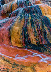 The Colorful Pinkerton Hot Springs, Durango, Colorado, USA