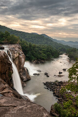 Athirappilly waterfalls in Kerala, India