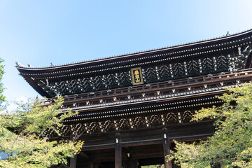 Obraz premium 知恩院 三門