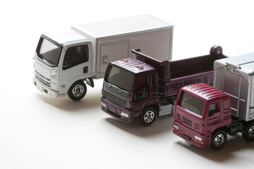 ミニチュアのトラック