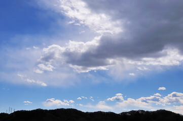 青空と白い雲