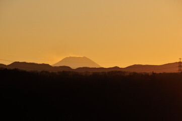 Obraz premium 夕焼け