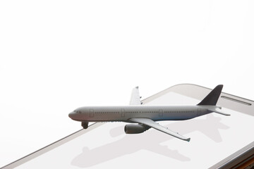 スマートフォンと飛行機