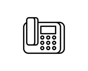 Fax line icon