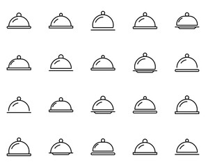 Tray line icon