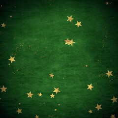 Confetti, golden texture on a dark background