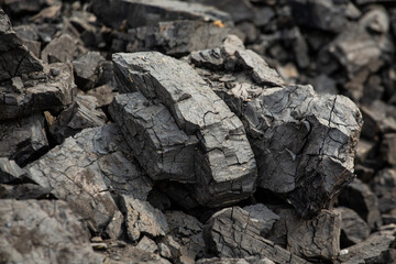 Coal in mining industry