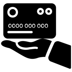 
Hand holding a debit card indicating search optimization for banking websites 
