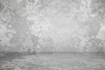 plaster wall, grey background