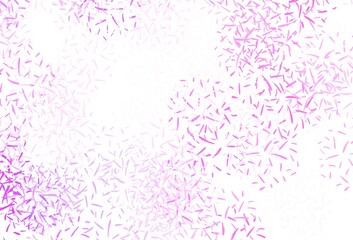 Light Purple, Pink vector template with repeated sticks.